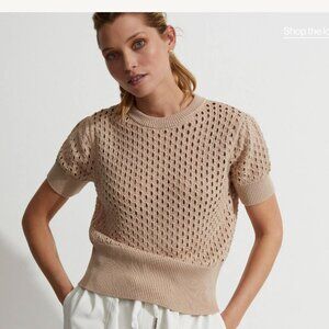 Varley Madea Sweater - Tan - Size S
